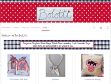 Tablet Screenshot of bolotti.com